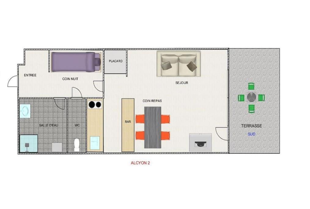 לה קלוסאז Appartement Cosy Avec Terrasse Sud - Proche Village מראה חיצוני תמונה